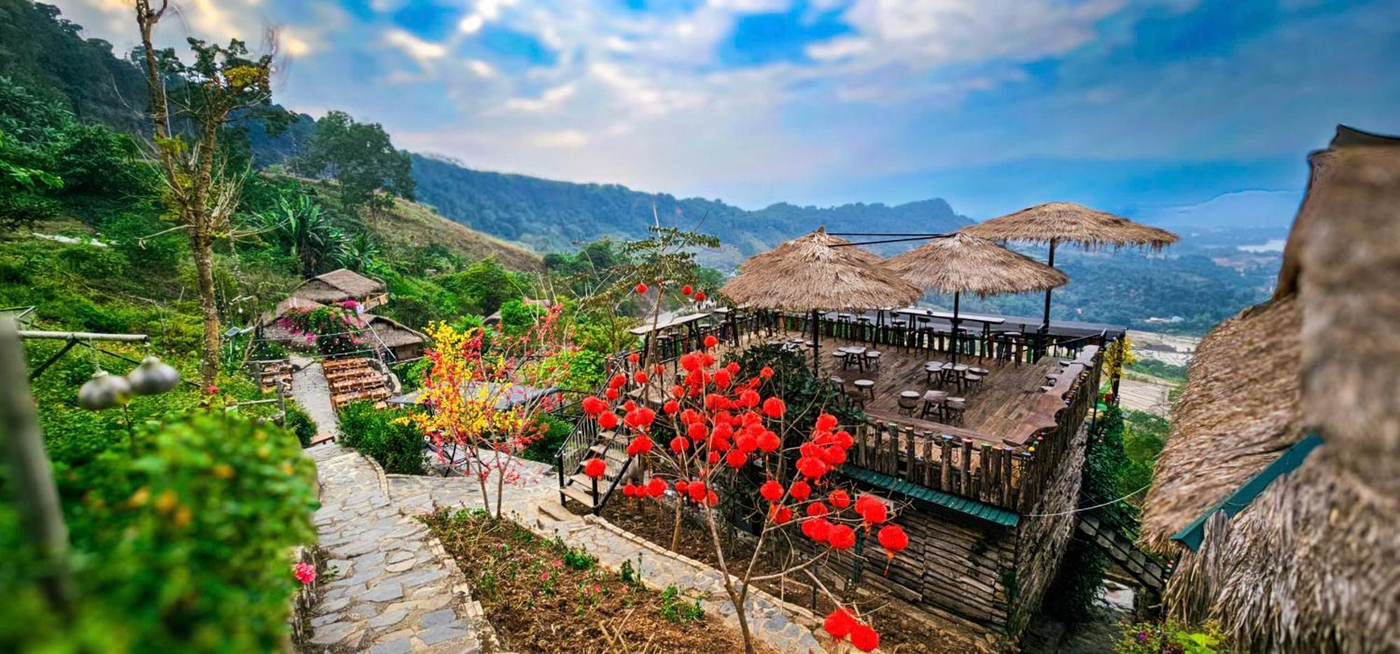 Ecolodge Ke Nenh Dien Bien Ban Him Lom Ngoại thất bức ảnh
