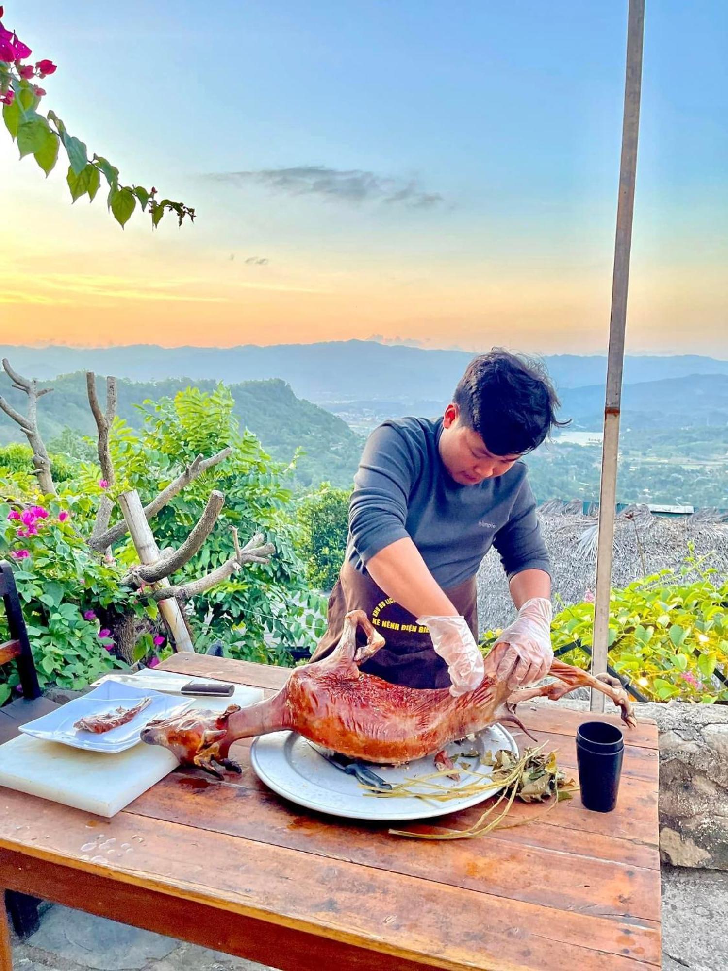 Ecolodge Ke Nenh Dien Bien Ban Him Lom Ngoại thất bức ảnh