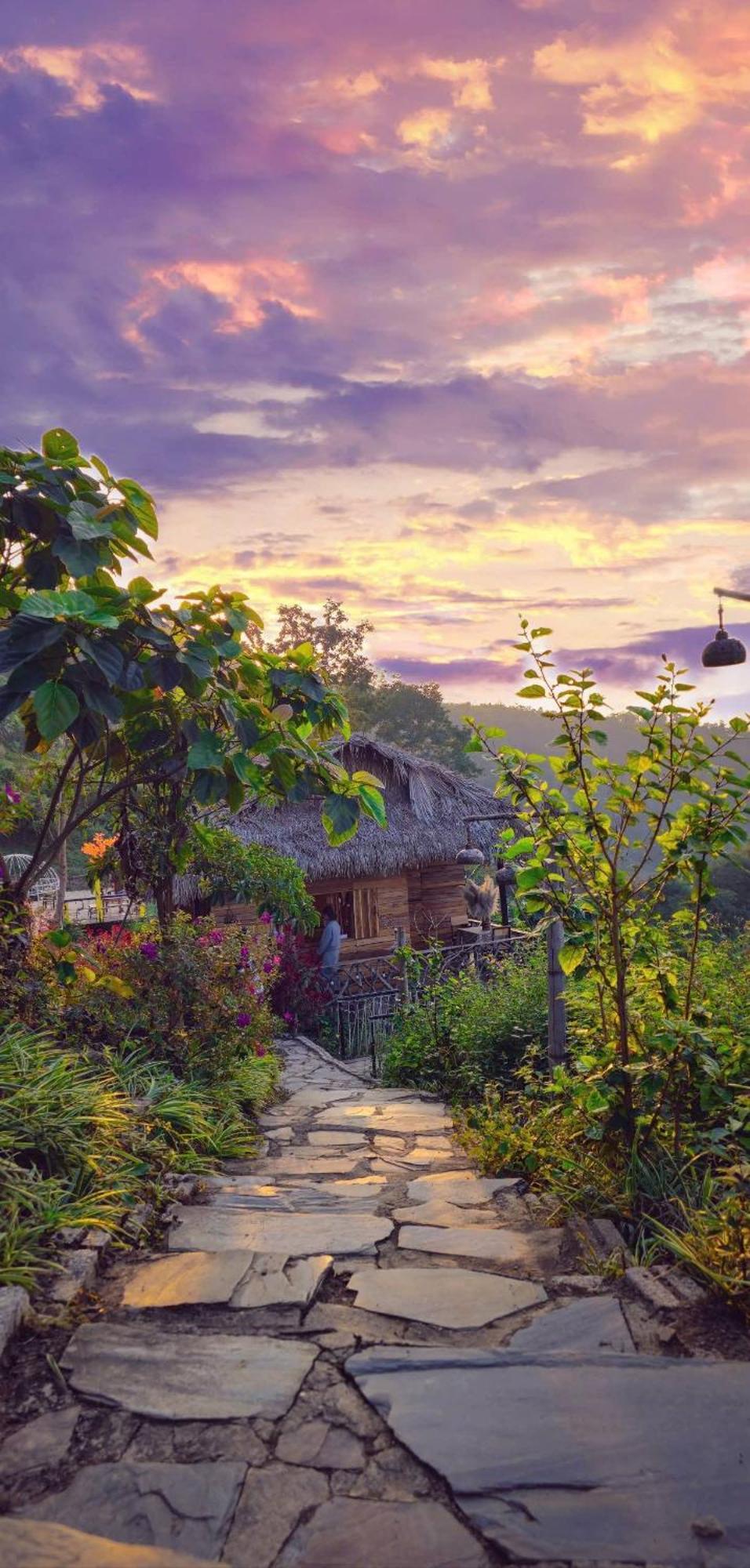 Ecolodge Ke Nenh Dien Bien Ban Him Lom Ngoại thất bức ảnh