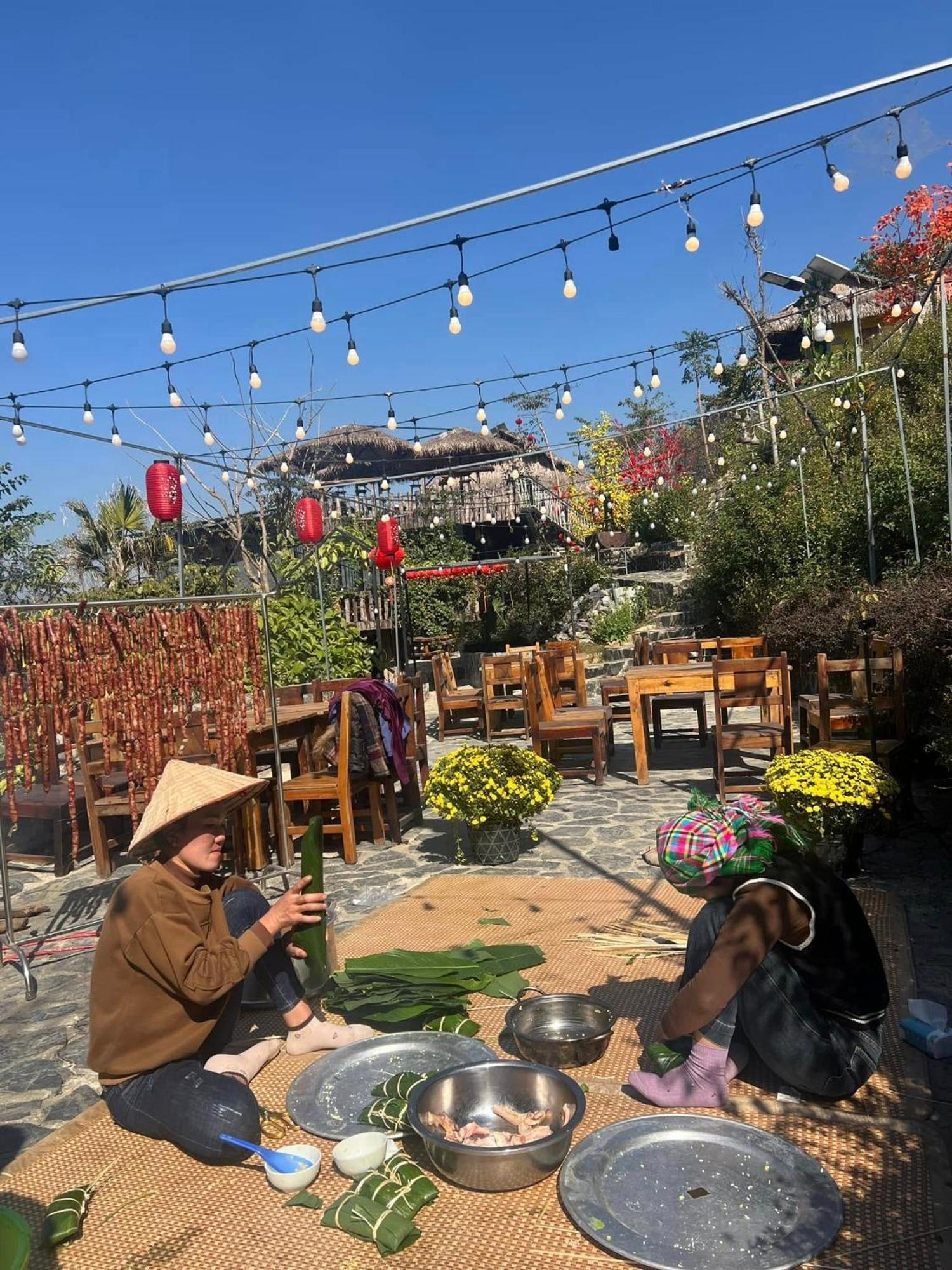 Ecolodge Ke Nenh Dien Bien Ban Him Lom Ngoại thất bức ảnh