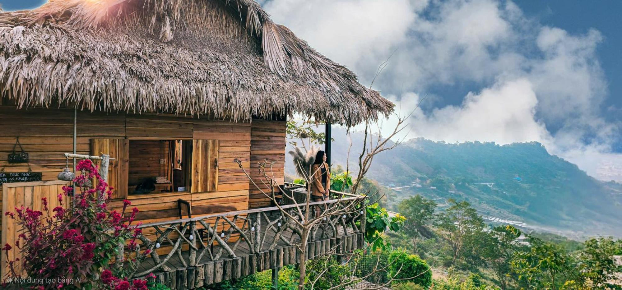 Ecolodge Ke Nenh Dien Bien Ban Him Lom Ngoại thất bức ảnh