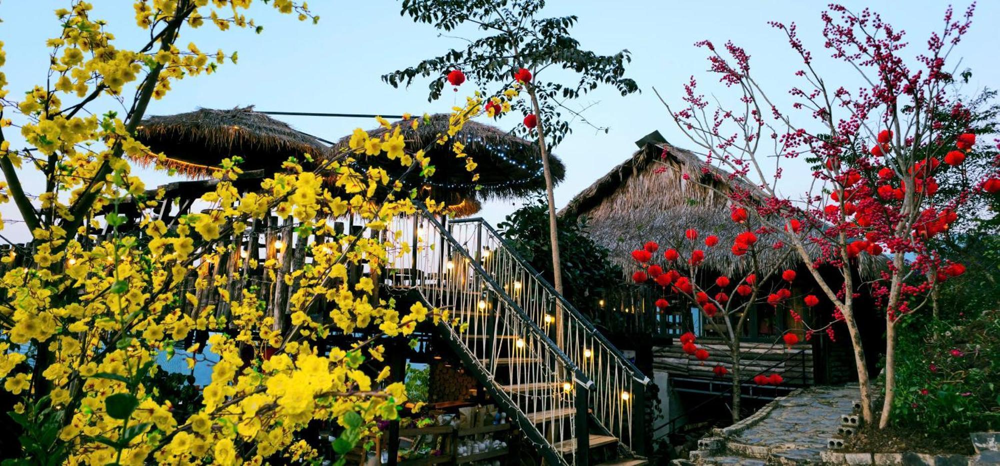 Ecolodge Ke Nenh Dien Bien Ban Him Lom Ngoại thất bức ảnh
